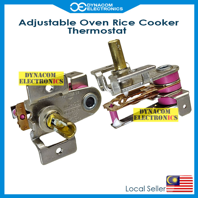 1pc 250V 16A Adjustable Oven Thermostat Rice Cooker Home Appliance Thermostat [Termostat Suhu