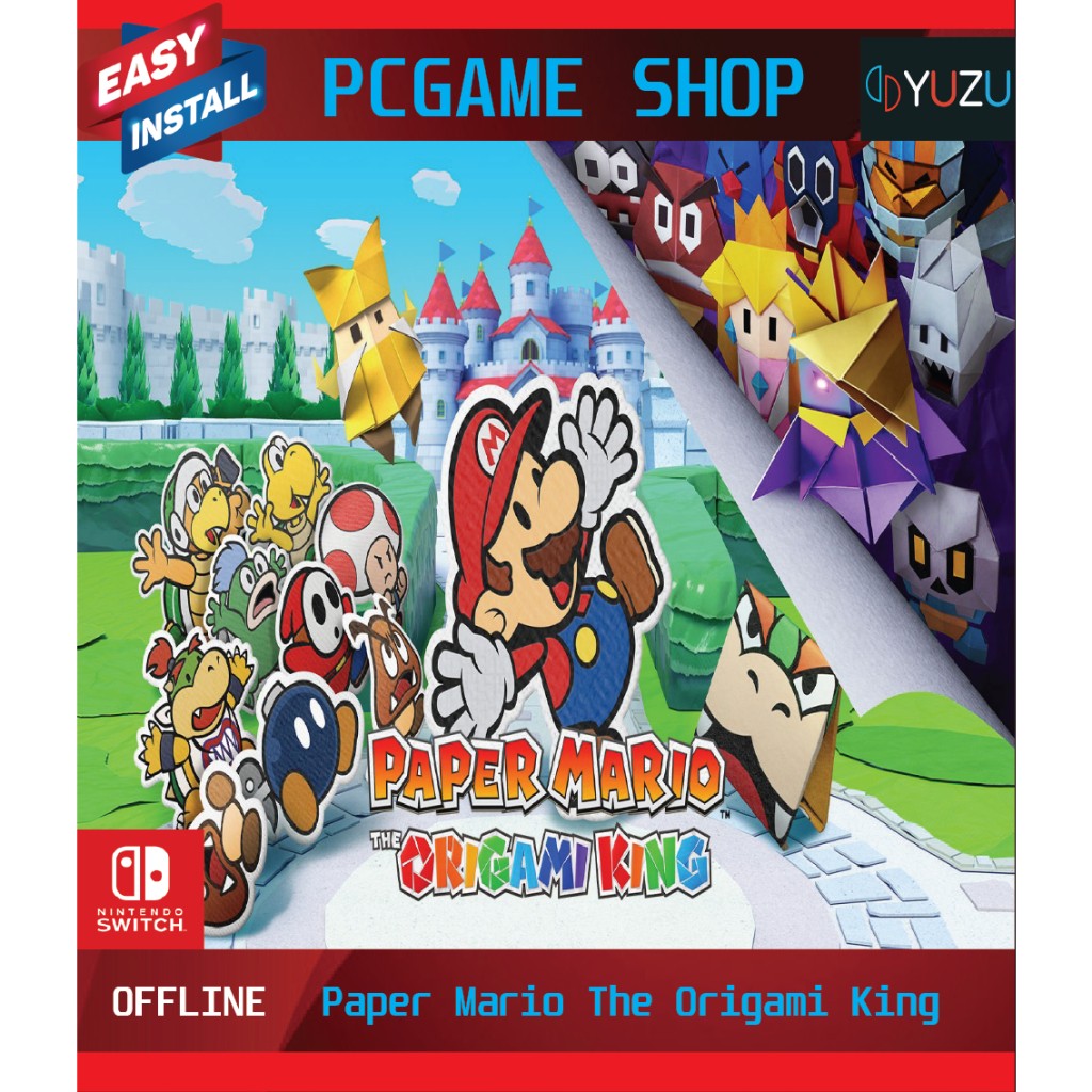 Paper mario the hot sale origami king yuzu