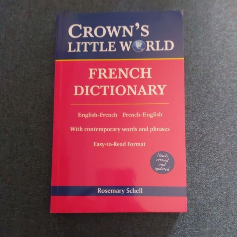 FRENCH DICTIONARY ( ENGLISH - FRENCH / FRENCH - ENGLISH) | Shopee Malaysia