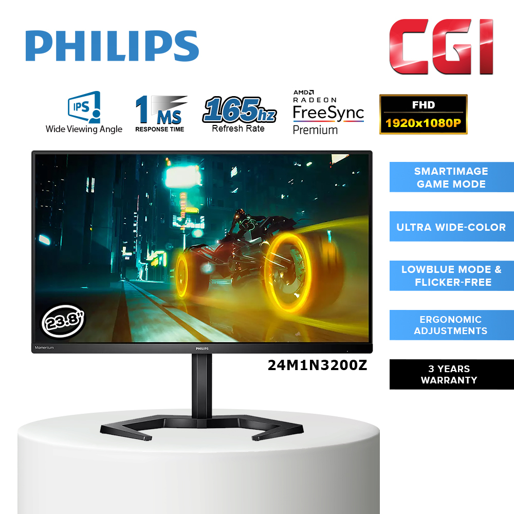 Philips Momentum 3000 IPS FHD 165Hz 1ms AMD Freesync Premium ...