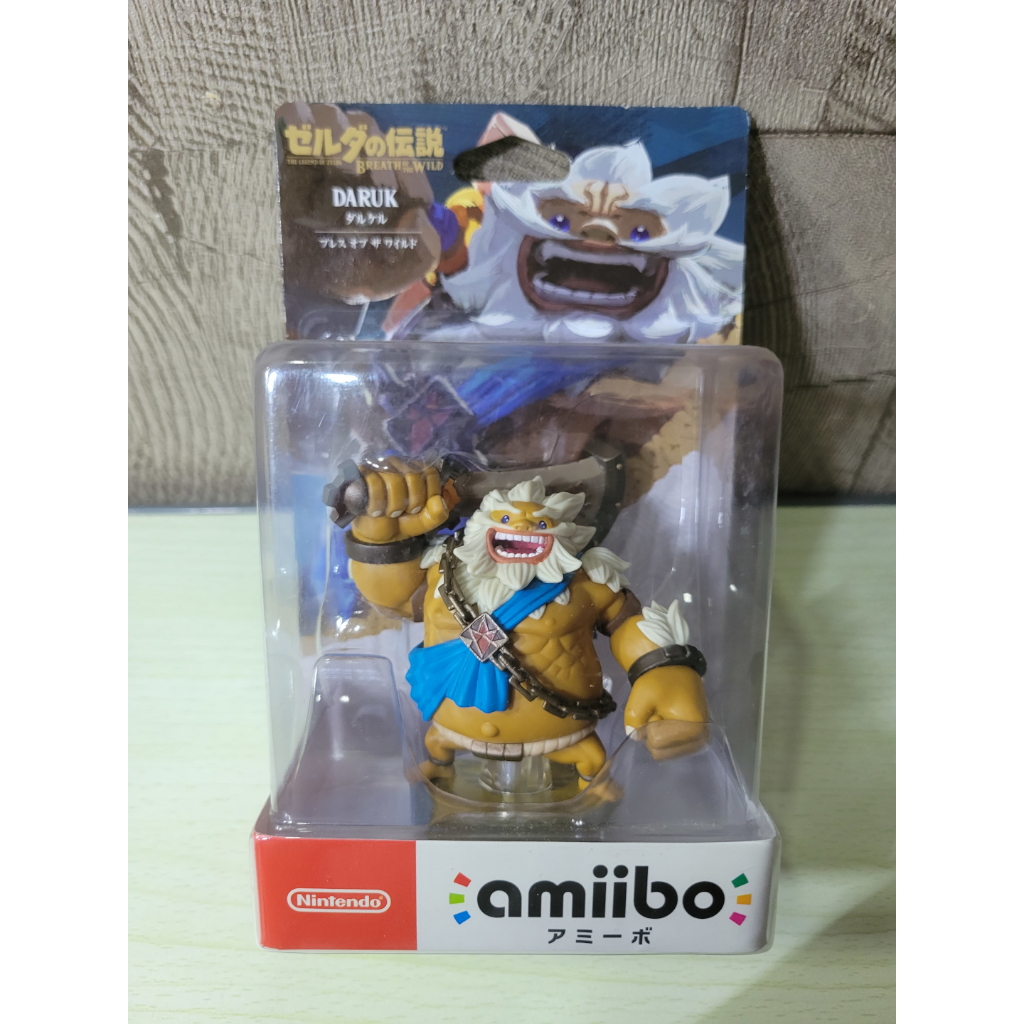 Amiibo The Legend of Zelda: Breath of the Wild Series (Daruk) | Shopee ...