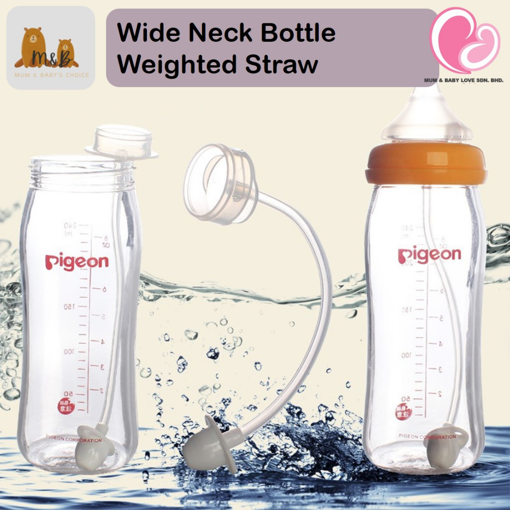 M&B Weighted Auto Straw Set for Wide Neck Bottle | Shopee Malaysia