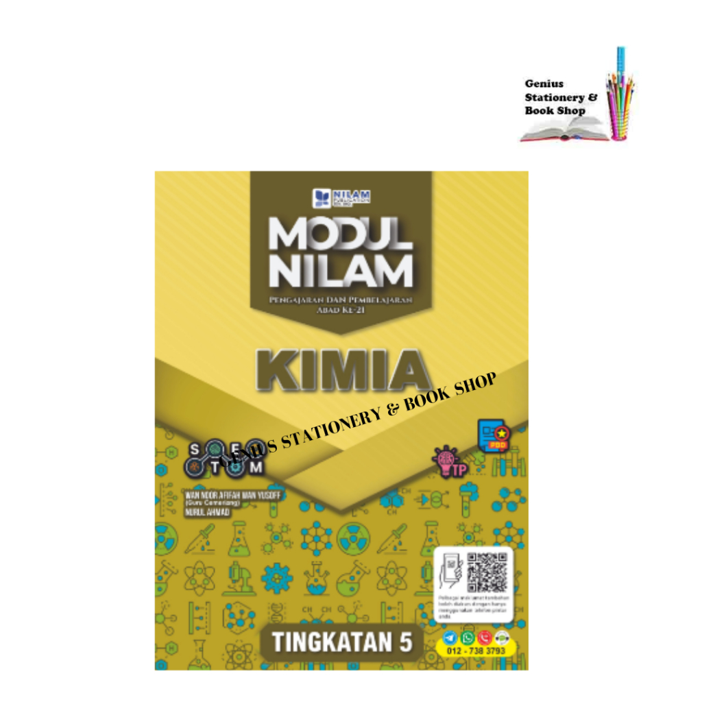 Buku Latihan: Modul Nilam Kimia Tingkatan 5 (2023) Versi Bahasa Melayu ...