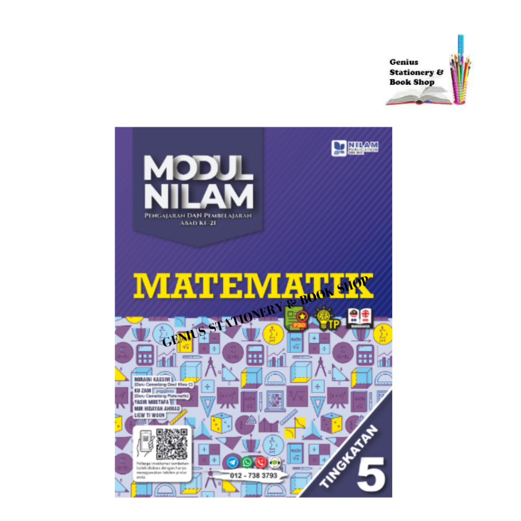 Buku latihan modul nilam matematik tingkatan 5 2023 mathematics form
