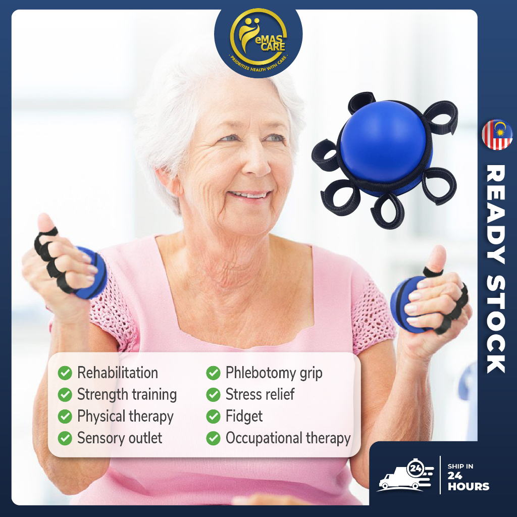 Stroke Hand Grips Elderly Finger Trainer Grip Ball Exercise Hand