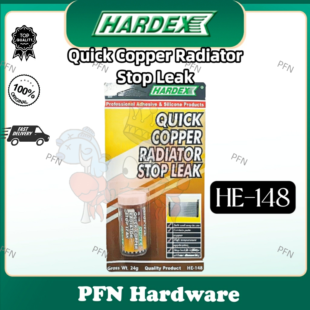 HARDEX HE-148 Quick Copper Radiator Stop Leak 24G 💥Ready stock💥 ...