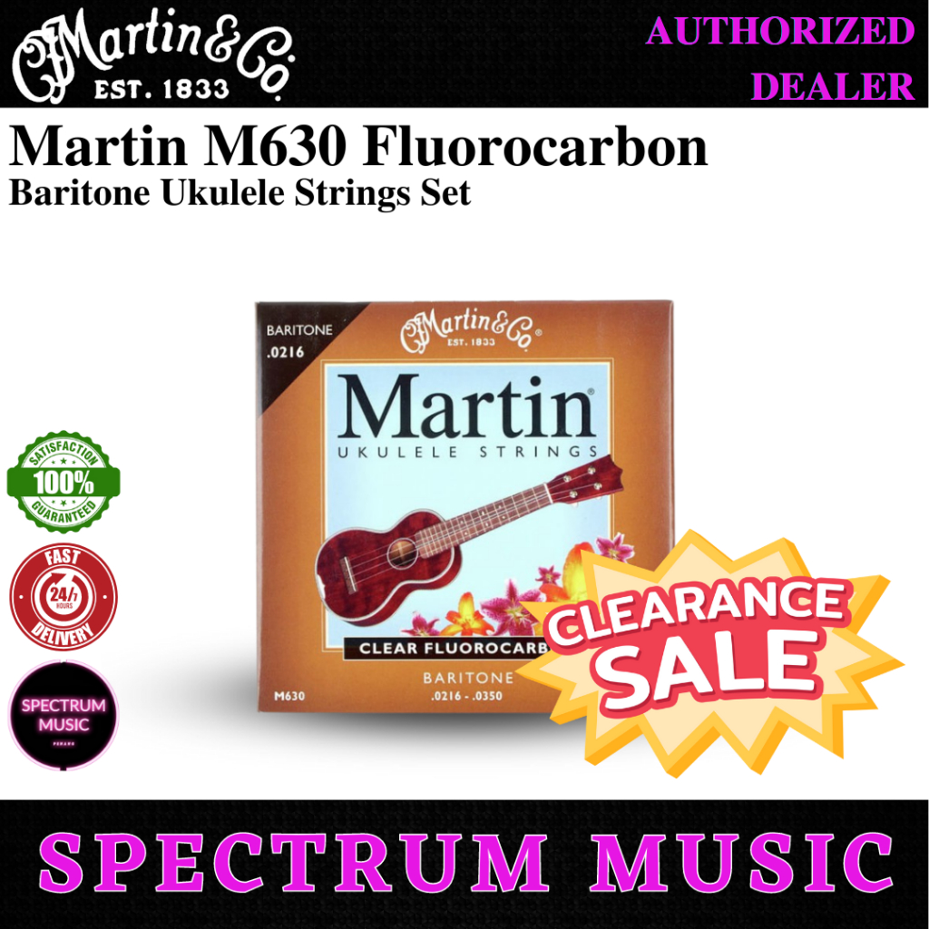 Martin fluorocarbon store ukulele strings