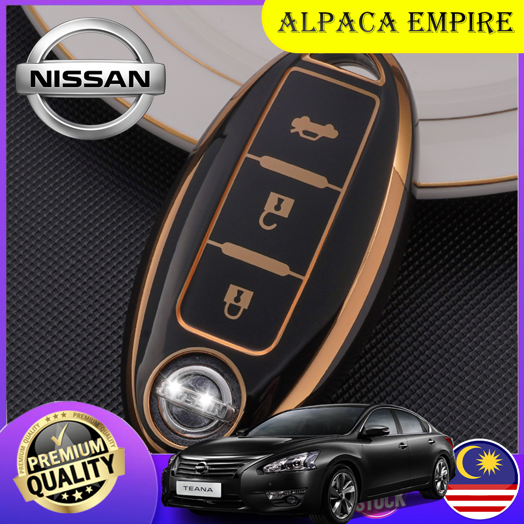 Car Key Cover Case Casing Sarung Kunci Kereta Nissan Almera Teana X-Trail  Sylphy Gold TPU Key Chain 汽车钥匙套壳 | Shopee Malaysia