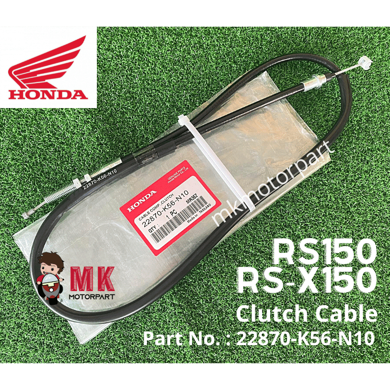 CLUTCH Cable Honda RS150 / RSX [ 22870K56N10 ] Tali Clutch Tangan