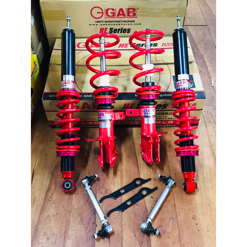 GAB HE Series Proton PERSONA 16" VVT BH6/ IRIZ Adjustable Absorber High Low Bodyshift Adjustable