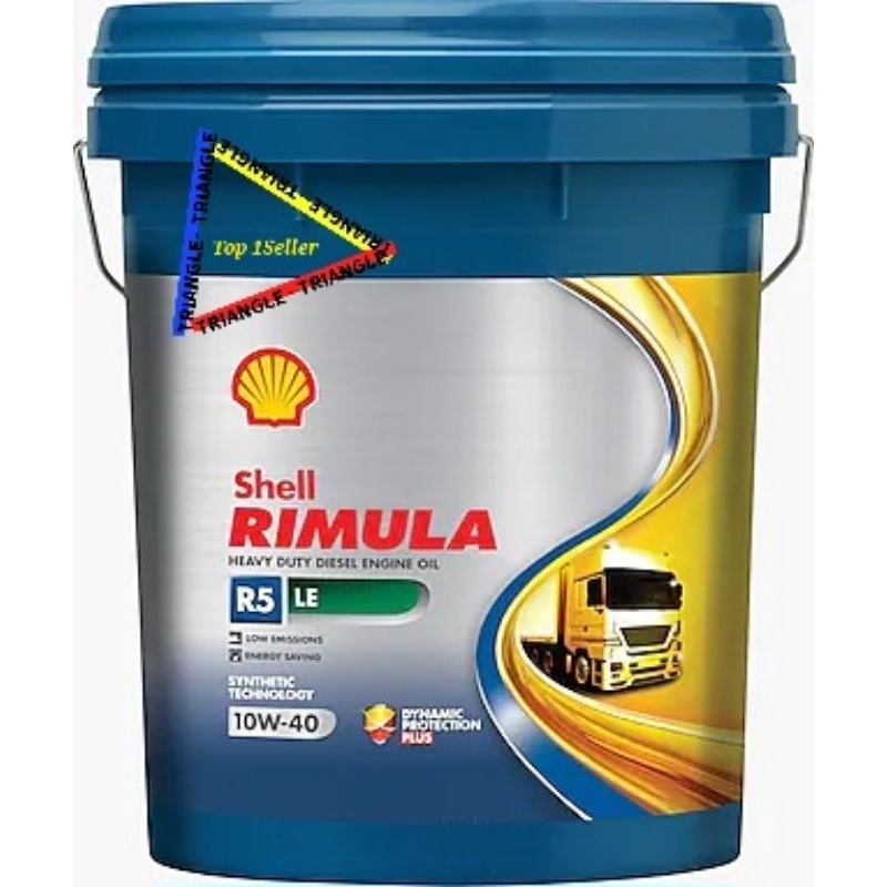 Shell Rimula R5 LE 10w/40 CK4 - 20 litres | Shopee Malaysia