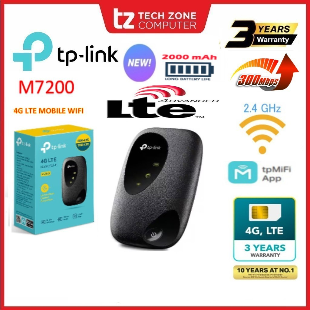 Tp Link M G Lte Portable Broadband Mobile Pocket Wi Fi Wireless Sim Mifi Tplink Tp Link