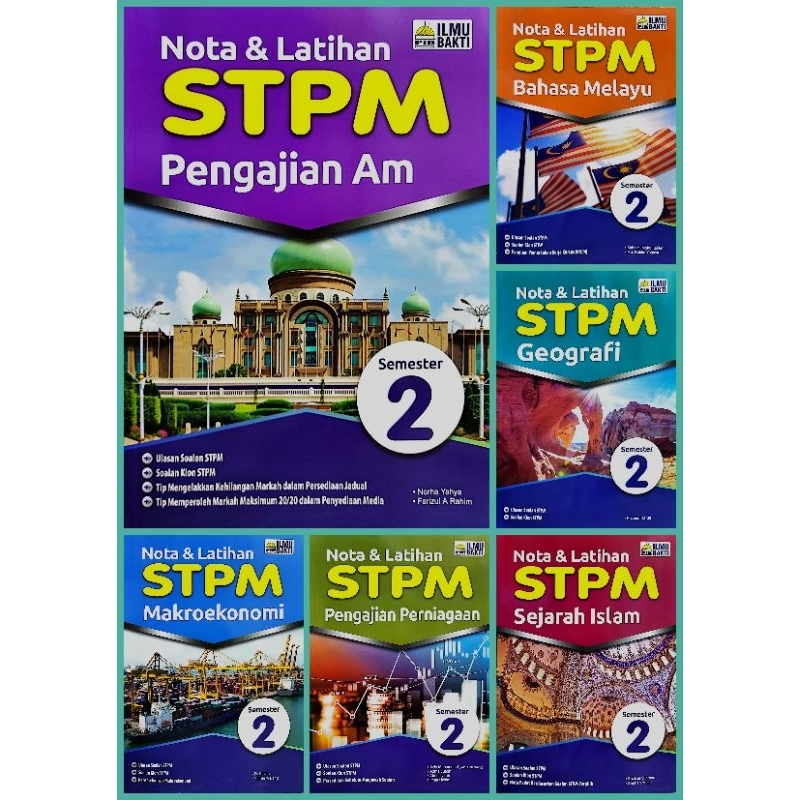 NOTA & LATIHAN STPM - SEMESTER 2 (2023) PENERBIT ILMU BAKTI | Shopee ...