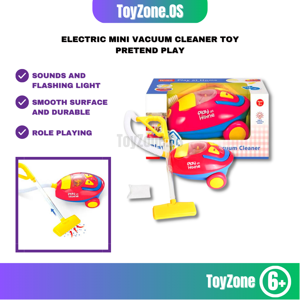 Children's Mini Electric Vacuum Cleaner Housekeeping Cleaning Toy