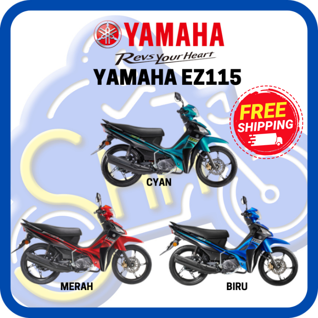 YAMAHA MOTOR EZ115 (UNREGISTER) EZI 115 MOTORCYCLE GEAR LAGENDA 115 NEW ...