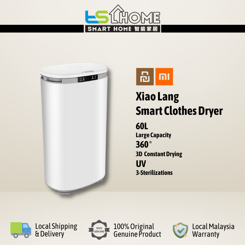 Xiaomi Youpin Xiaolang Smart Clothes Disinfection Dryer 60L Large ...