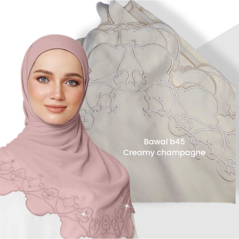 bawal shawl chiffon