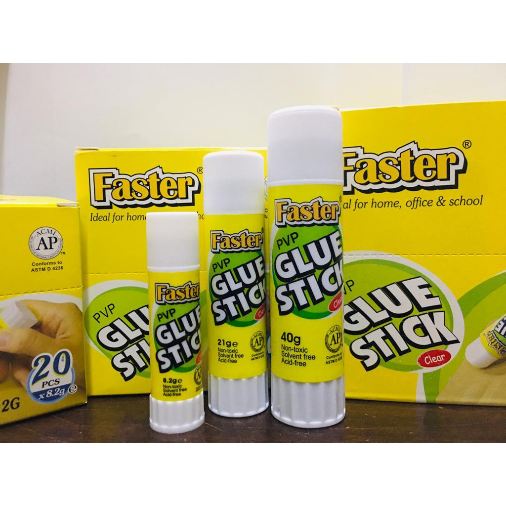 FASTER GLUE STICK GAM KERING GLUE PAPER | Shopee Malaysia