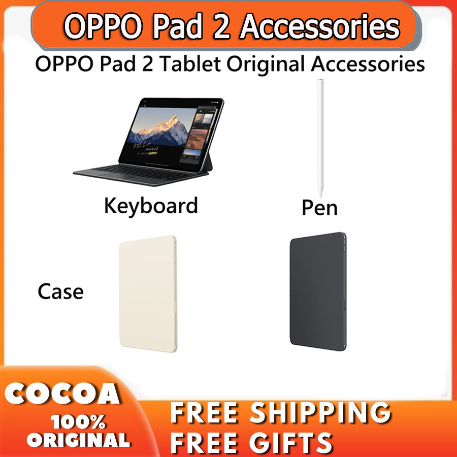 Insider shows what the OPPO Pad 2 tablet will look like with stylus and  branded keyboard case