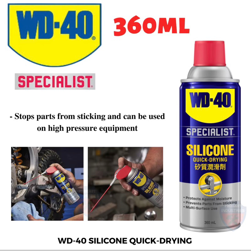 WD40 SERIES ANTIRUST MULTIPURPOSE LUBRICANT SPRAY 277ML,382ML/SILICONE  LUBRICANT/DEGREASER/WHITE LITHIUM GREASE