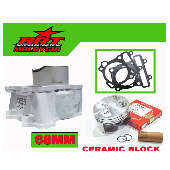 SUZUKI RAIDER 150 FI / GSXR150 BRT RACING CERAMINC BLOCK WITH PISTON