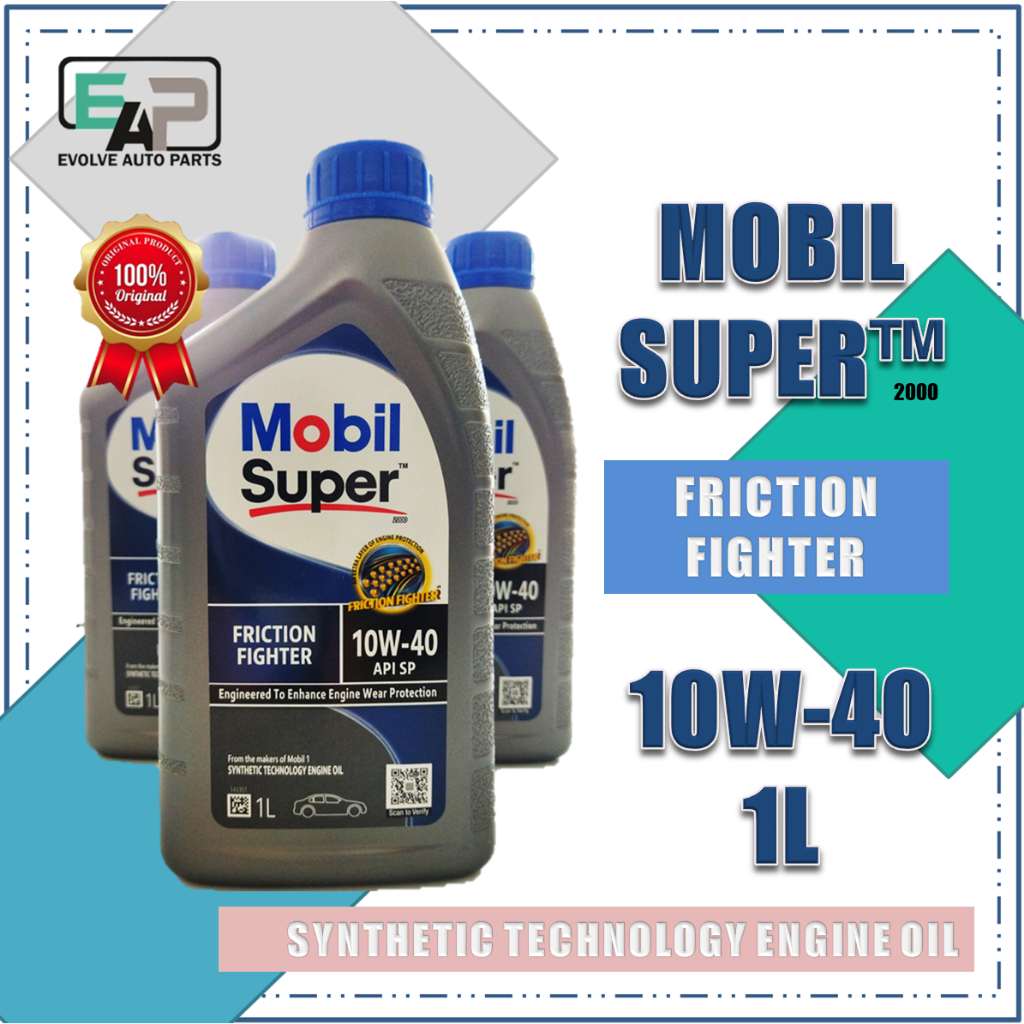 MOBIL SUPER 2000 10W-40 API SP 1L | Shopee Malaysia