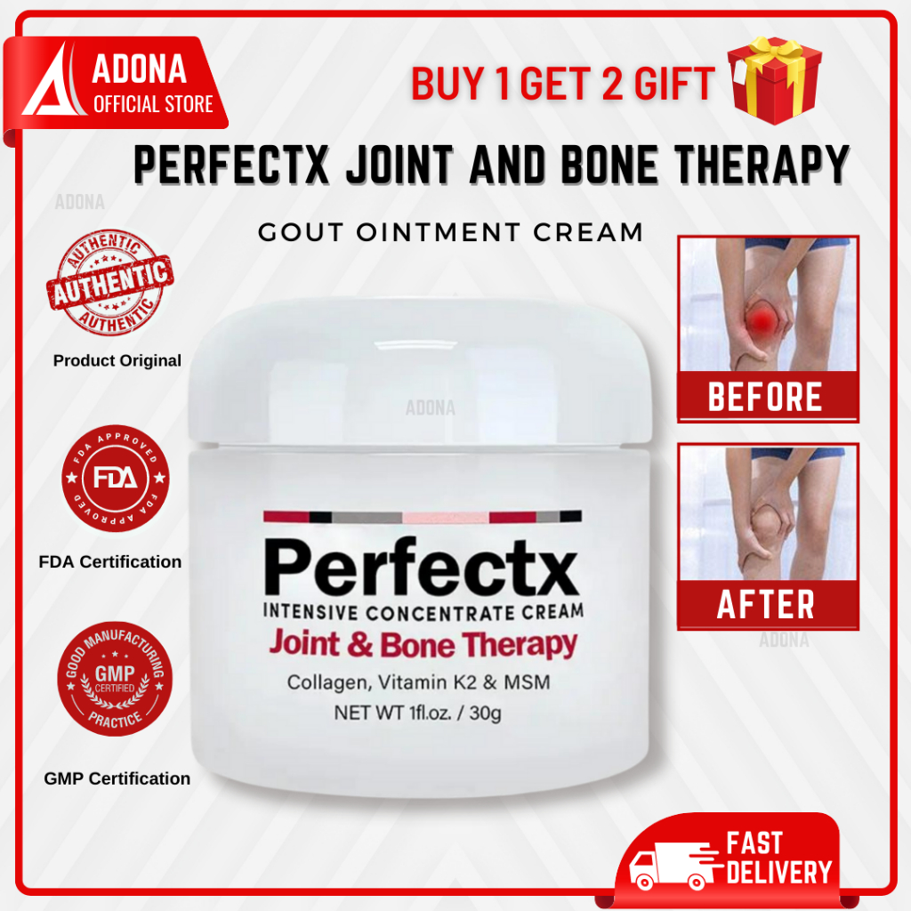 PERFECTX Joint And Bone Therapy Cream Treatment Gout Cream Joint Knee ...