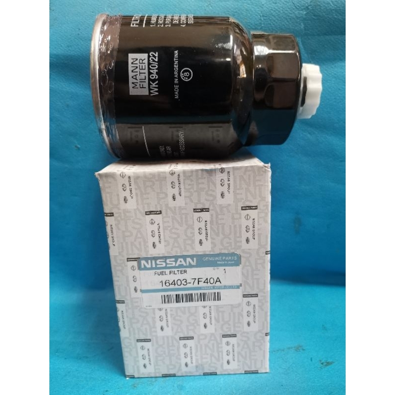 NISSAN NAVARA D40 DIESEL FUEL FILTER 164037F40A 7F401 Shopee Malaysia