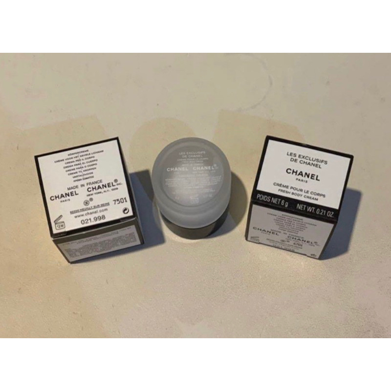 Chanel Les Exclusifs Body Cream 6g Shopee Malaysia