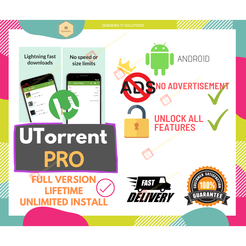 uTorrent Pro | Android | 𝙁𝙪𝙡𝙡 𝙑𝙚𝙧𝙨𝙞𝙤𝙣 𝙐𝙣𝙡𝙤𝙘𝙠𝙚𝙙 | 𝘼𝙙𝙛𝙧𝙚𝙚🔥𝟮𝟬𝟮𝟯 | Lifetime ...