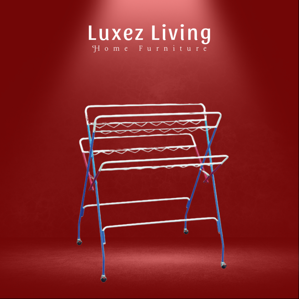 LUXEZ Aday wing hanger in Blue, White and Red colour Metal Cloth Hanger ...