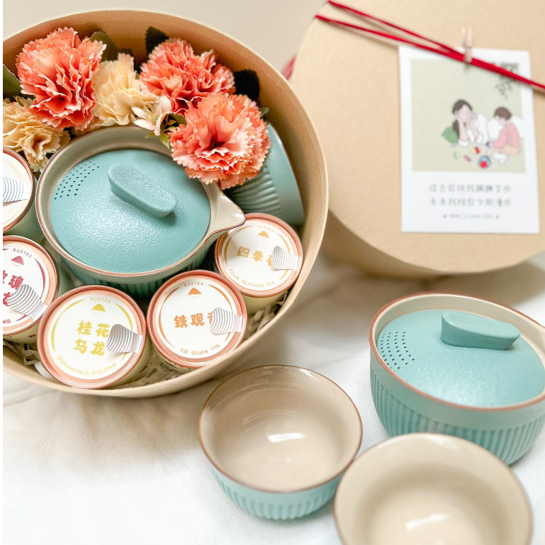 Mother's Day Tea Gift Box 母亲节礼盒 RUSTEA 朴茶 Shopee Malaysia