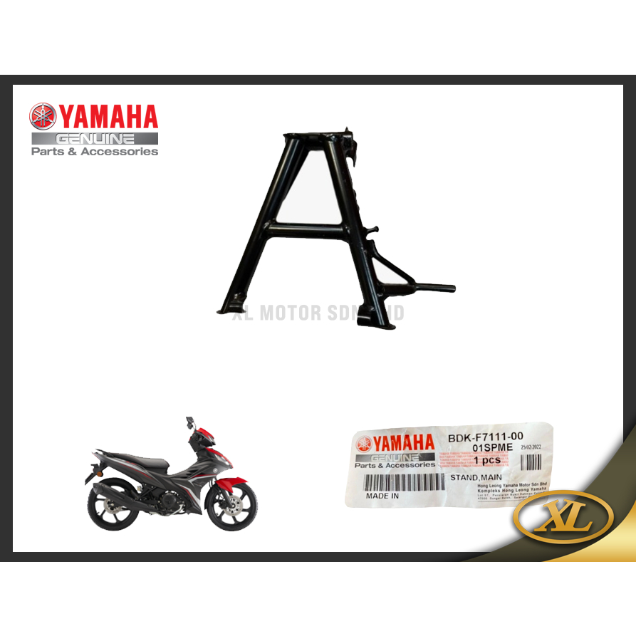 MAIN STAND / DOUBLE STAND YAMAHA 135LC FI V8 (BDKF711100) Shopee