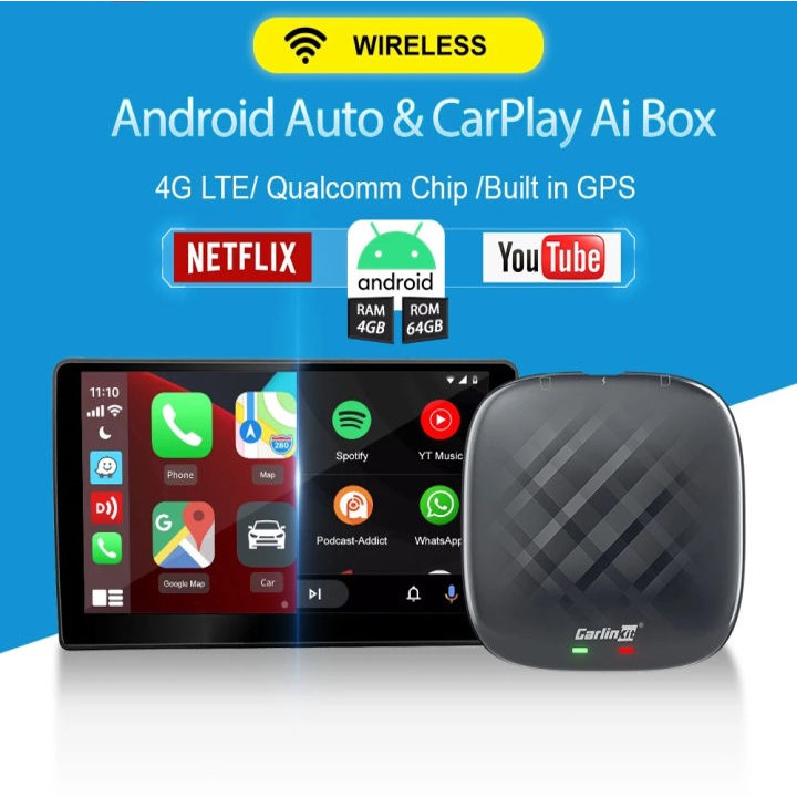 Carplay AI Box Wireless Carplay Dongle Car Android Box Wireless android ...