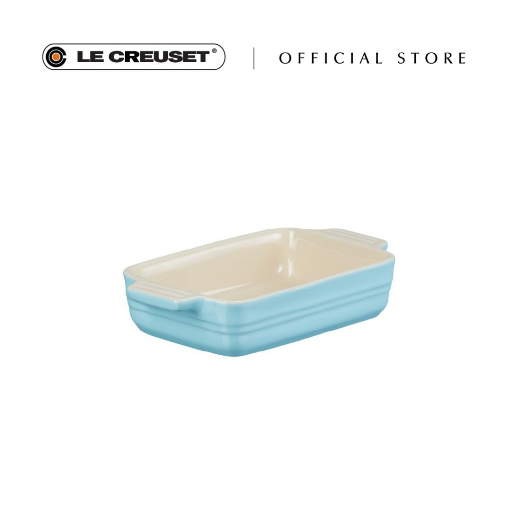 le-creuset-stoneware-rectangular-dish-sky-blue-18cm-shopee-malaysia