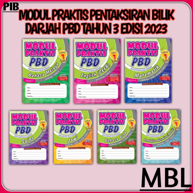 PIB MODUL PRAKTIS PBD TAHUN 3 | Shopee Malaysia