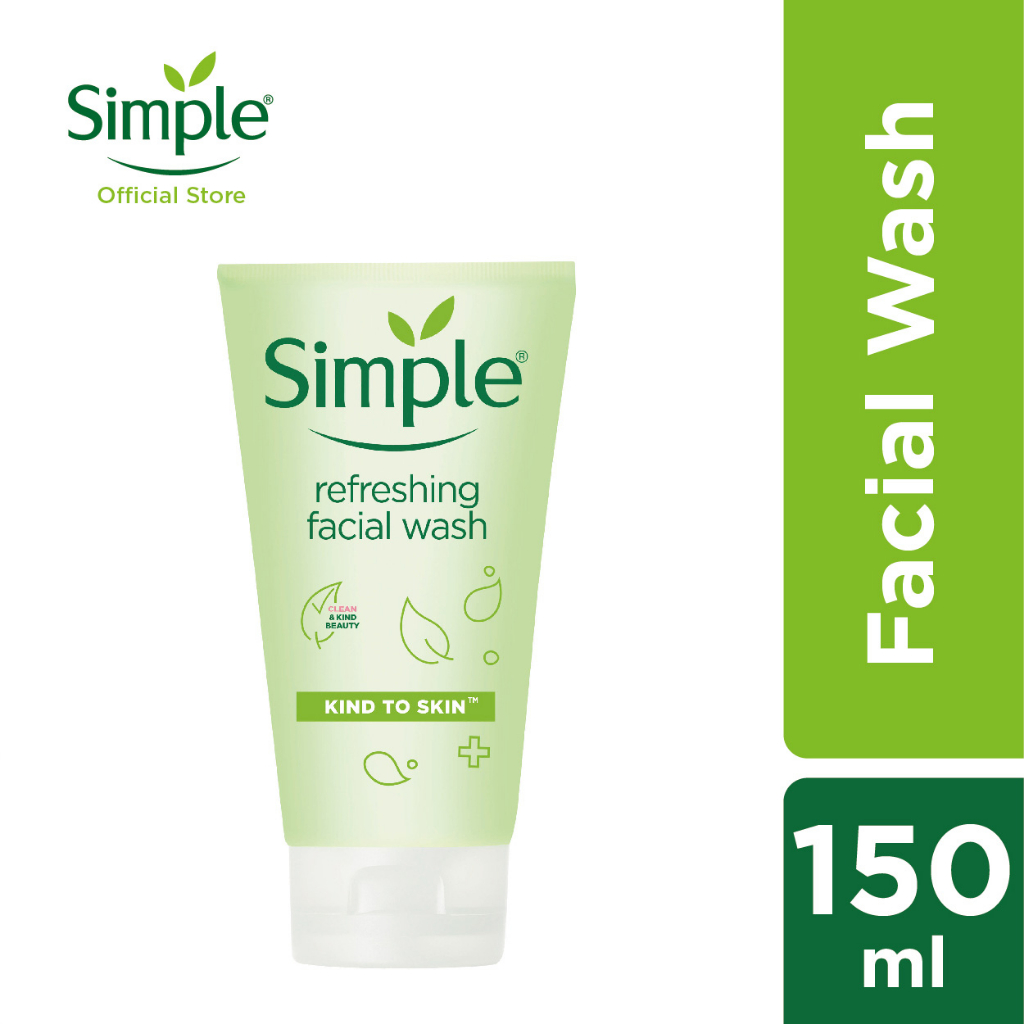Simple Refreshing Facial Wash Gel 150ml (Exp Aug 2024) Shopee Malaysia