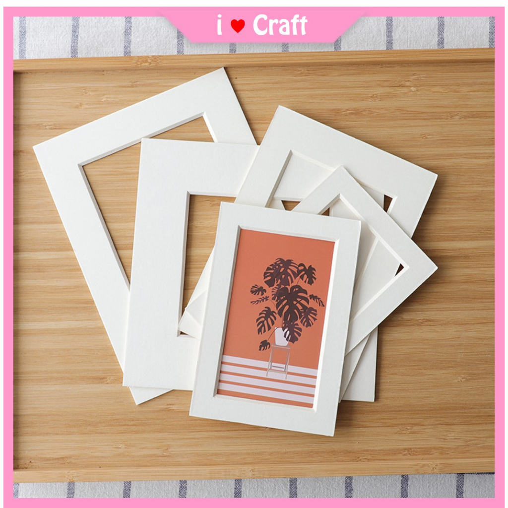 A4 Photo Frame Mounting Board Mat Board Card Holder Cardboard 相框卡纸