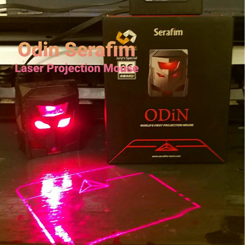 Odin Serafim Laser Projection Mouse (SecondHand) Shopee Malaysia