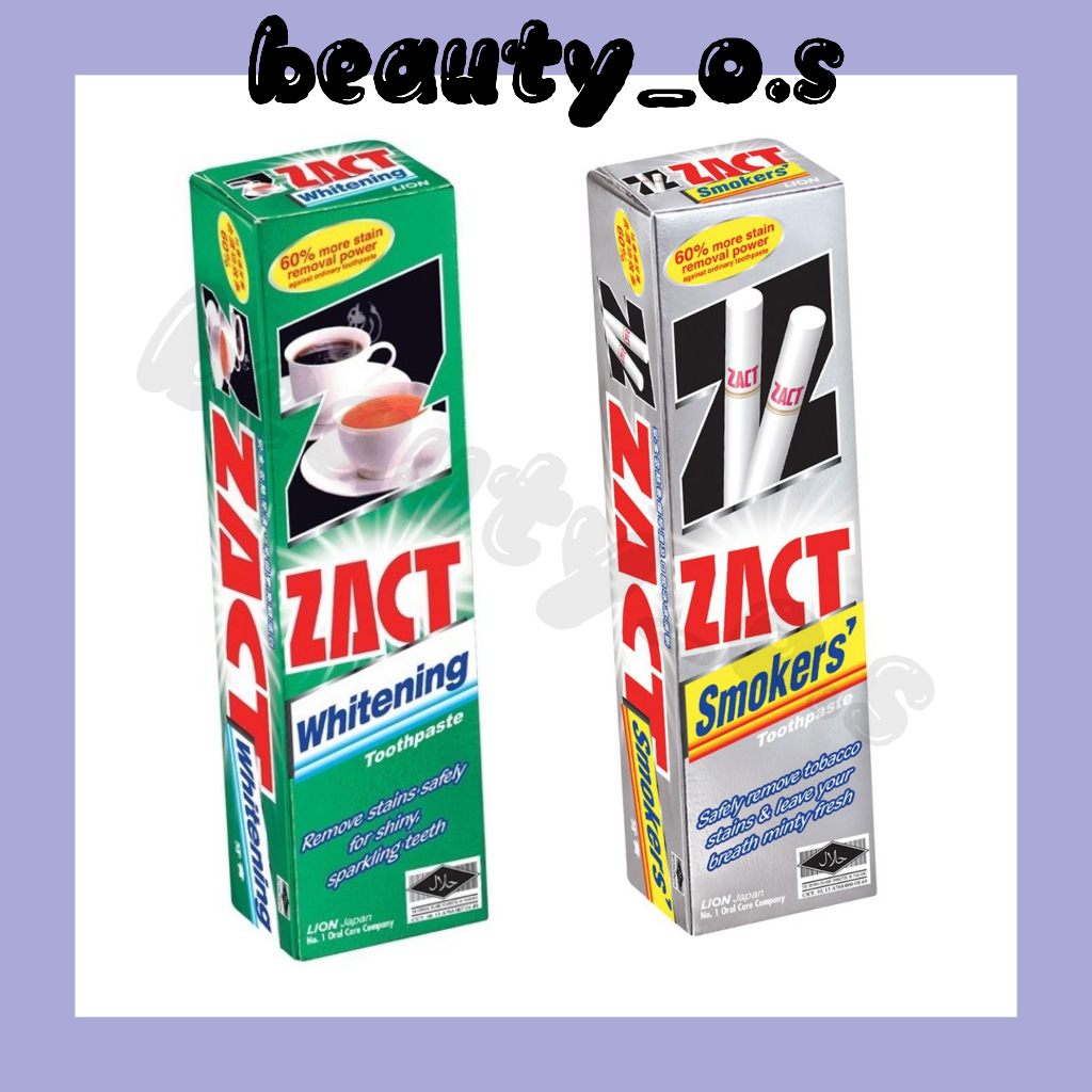 ZACT TOOTHPASTE 150G (Smokers/ Whitening) Shopee Malaysia