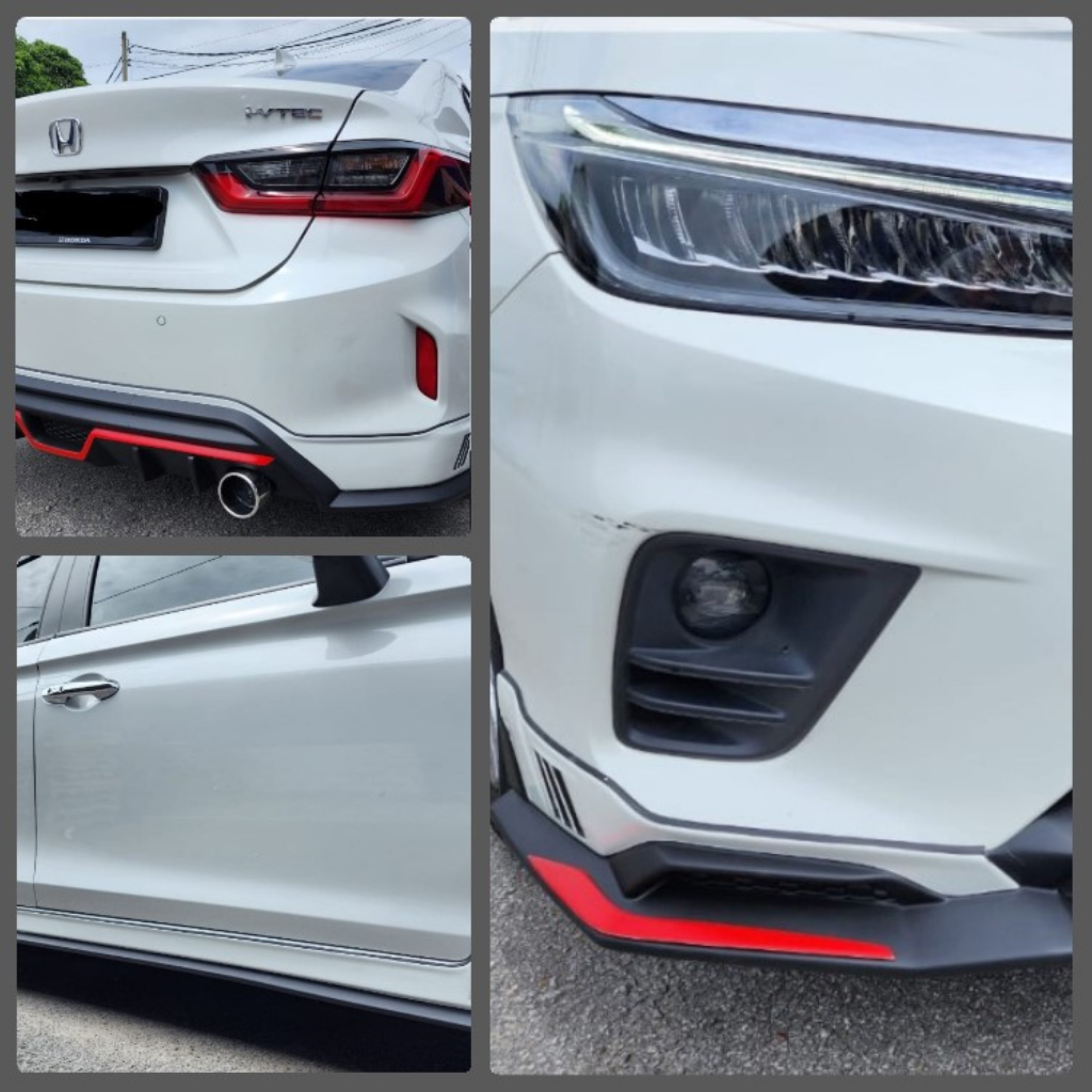 Honda City 7th Generation 2020 Filewar Skirting Body Kit ABS Ready