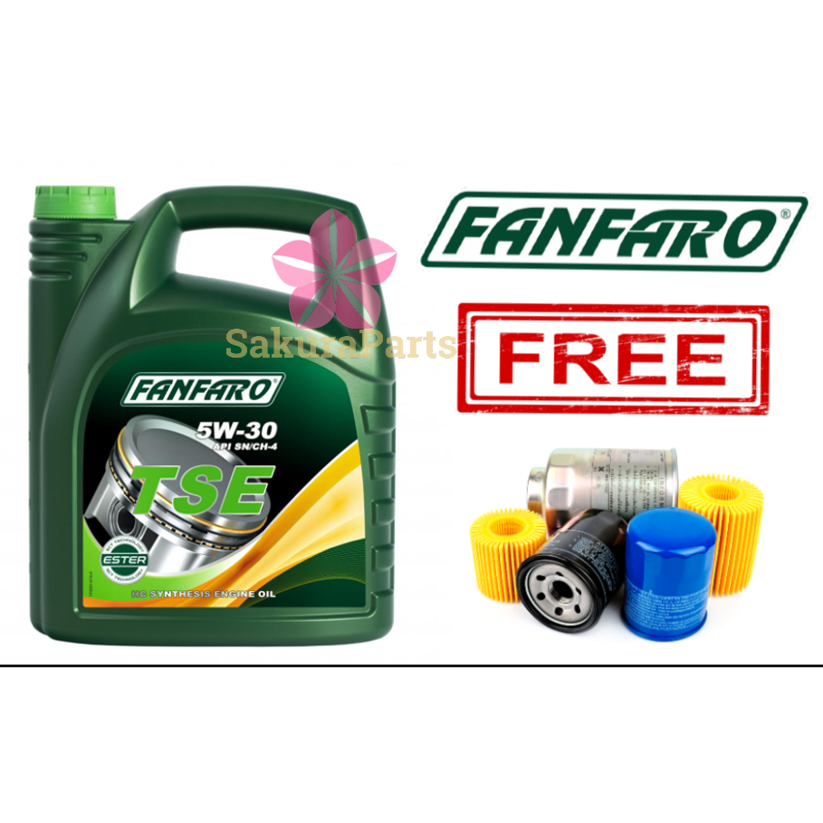 SCT Germany FANFARO VDX Motoröl – Vollsynthetisch 5W-30, Für Benzin & Diesel, ACEA C3 – Bis 40.000 Km
