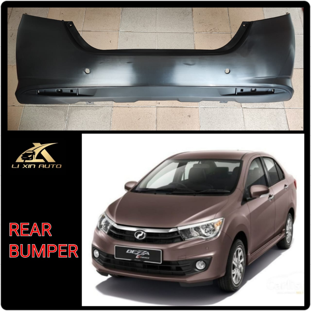 PERODUA BEZZA D63D 2016 REAR BUMPER BELAKANG BUMPER KERETA Shopee