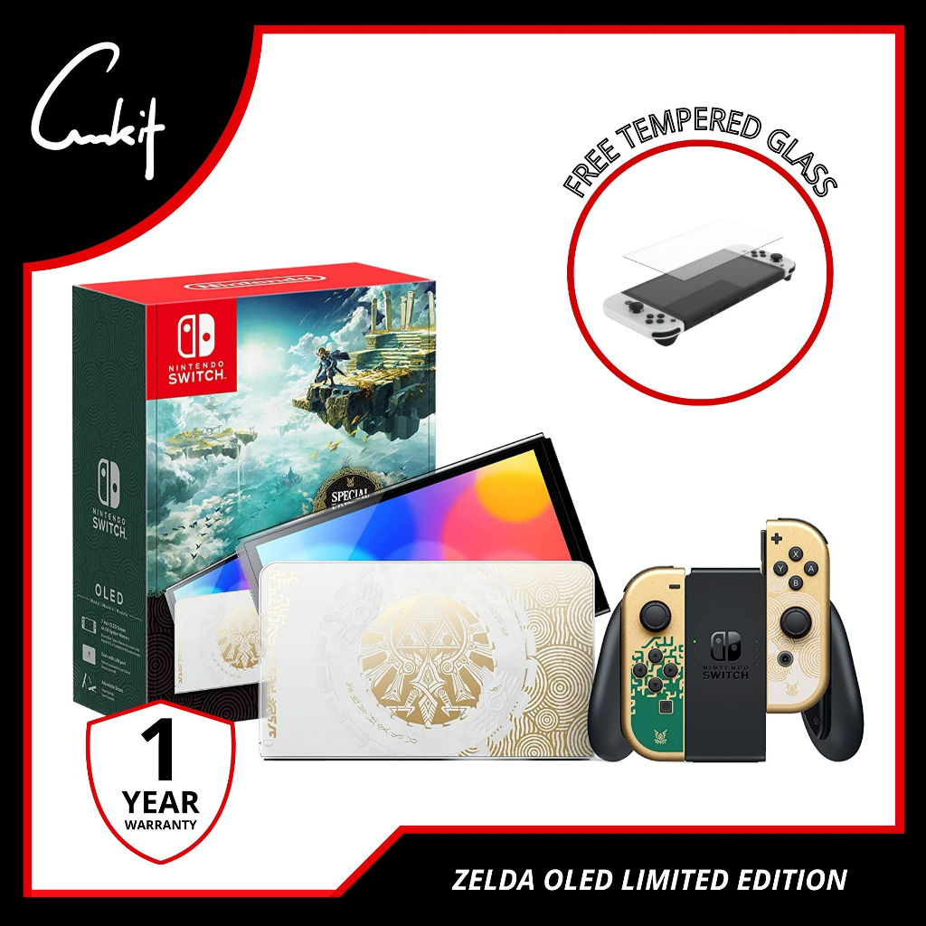 9.9 SALE 】Nintendo Switch OLED Console Zelda Tears of the Kingdom