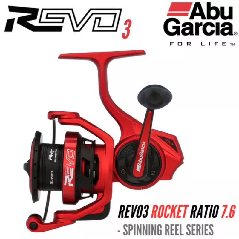 ABU GARCIA REVO3 ROCKET SPINNING REEL
