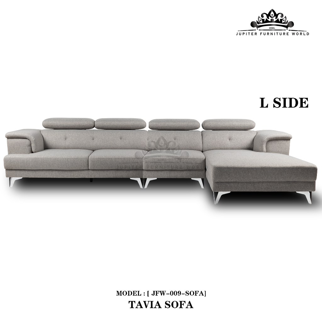 READY STOCK [ JFW TAVIA SOFA LSHAPE ] L SHAPE SOFA/3 SEATER SOFA