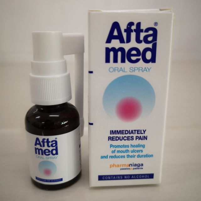 Aftamed Oral Spray 20ml Ulser Mulut Shopee Malaysia