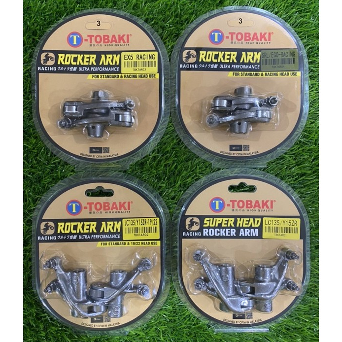 TOBAKI ROCKER ARM SUPERHEAD SUPER HEAD ROCKER ARM EX5 / SRL / EGO ...