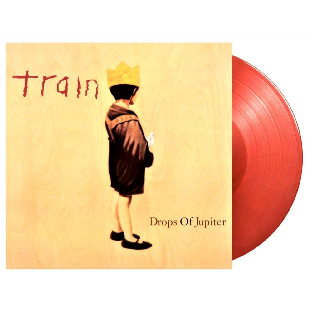 Train Drops Of Jupiter ( Limited Edition Solid RED & BLACK 180g