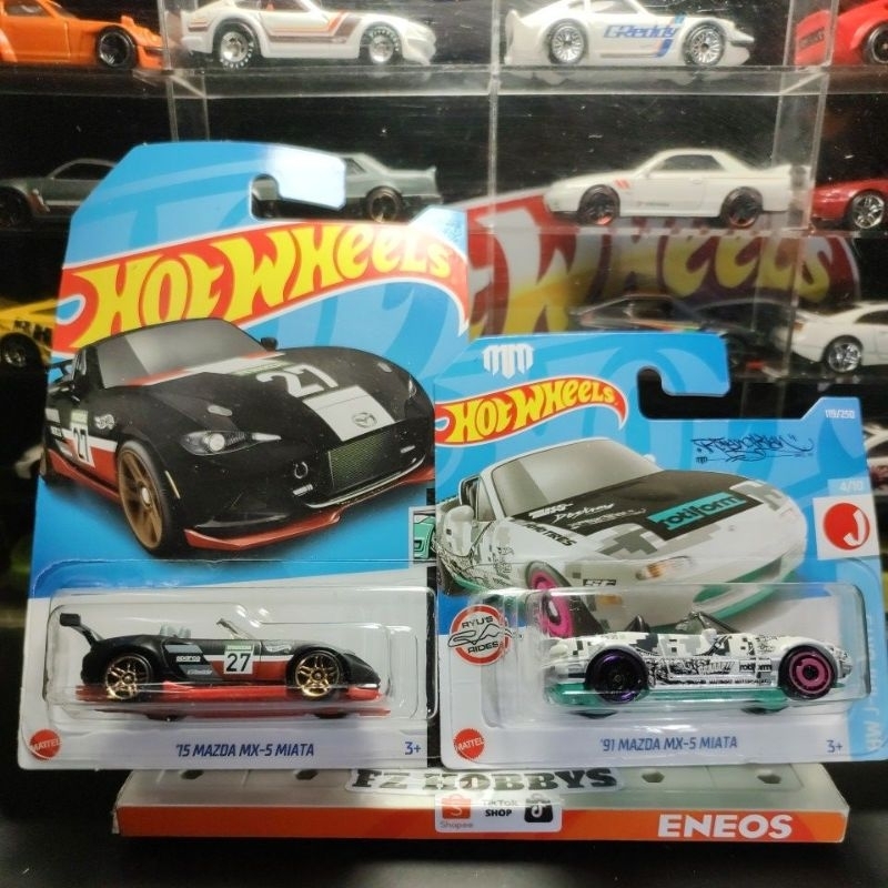 Hot Wheels '15 Mazda MX-5 Miata Then And Now 4/10 2021 (129/250) Short Card - Foto 11
